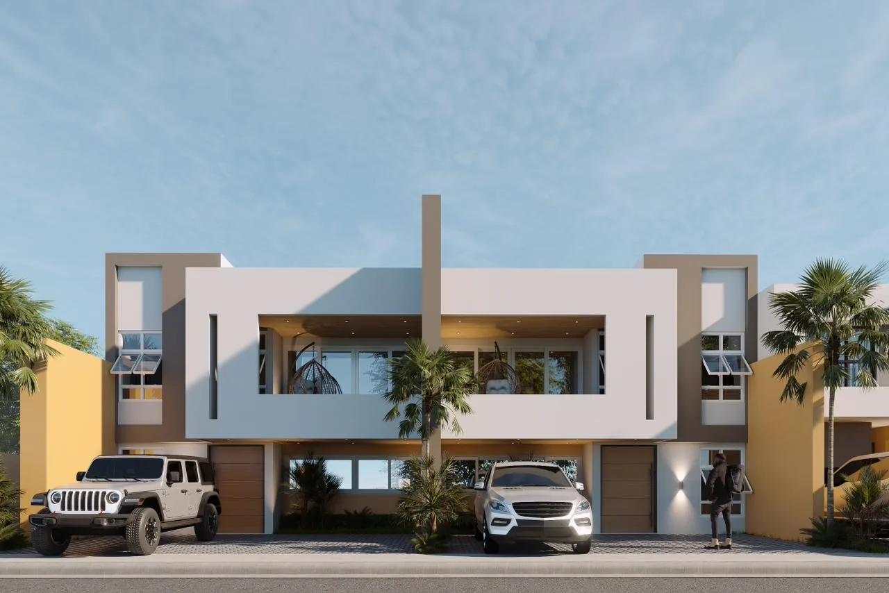 Fachada del Town House A