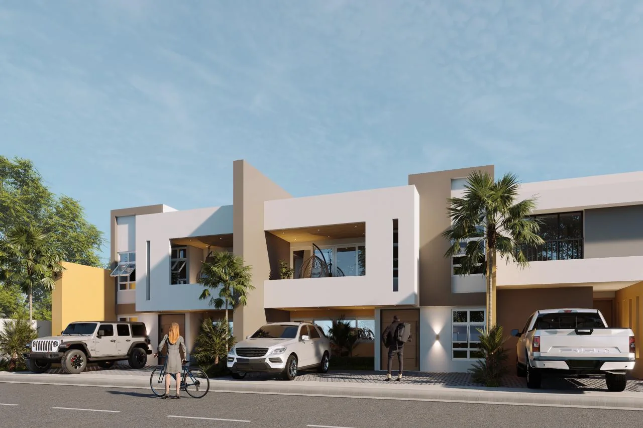Town House A desde la calle