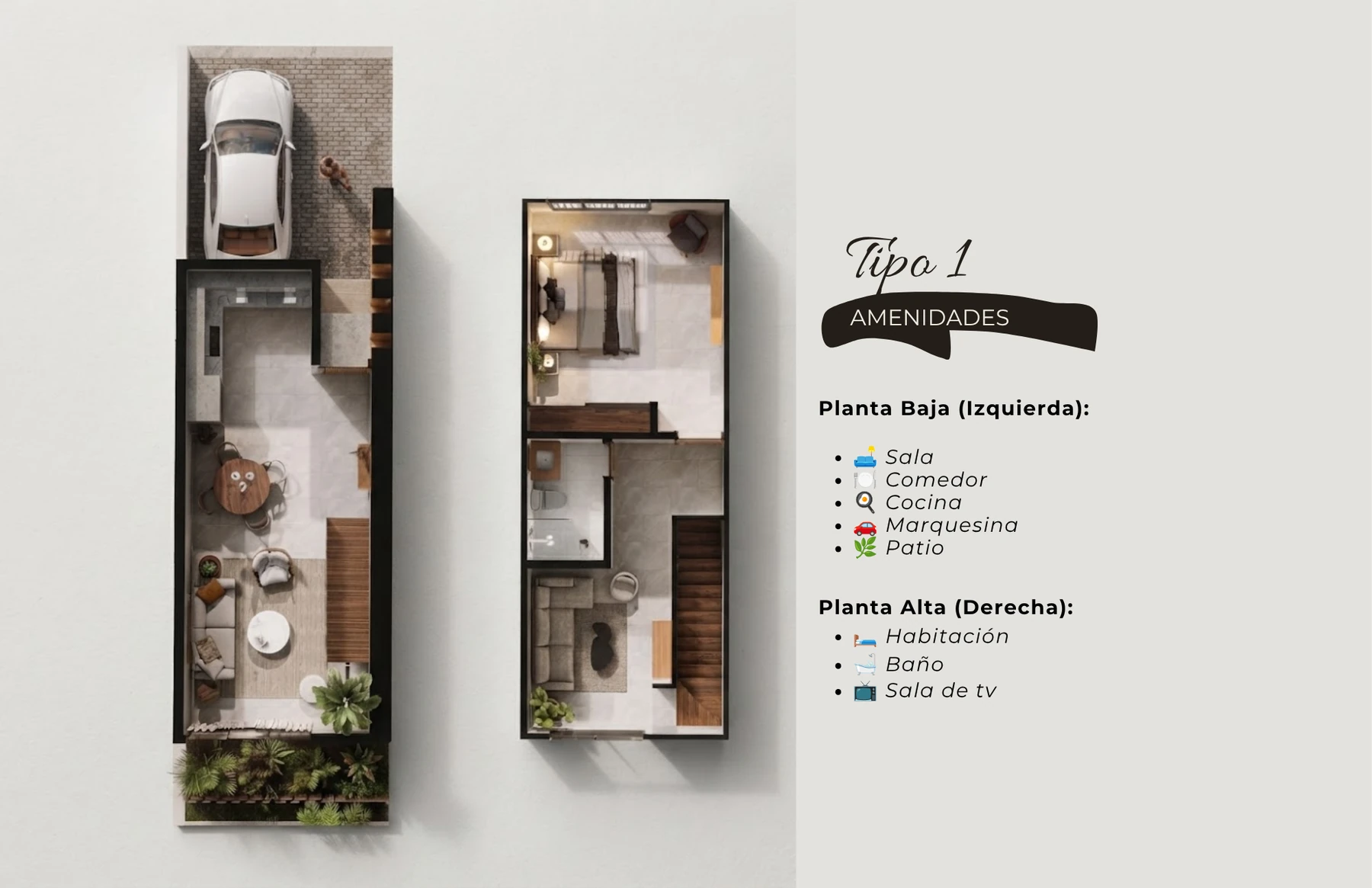 Planta del Town House B